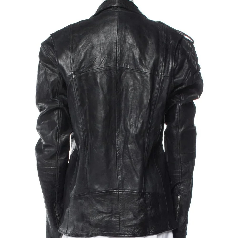 Deadwood leather jacket w/ tags - Picture 3 of 12